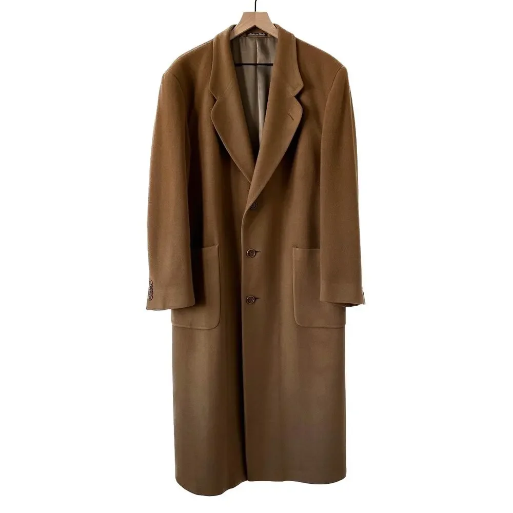 VALENTINO Vintage 1980's Wool Maxi Coat Size IT40 - Picture 9 of 16